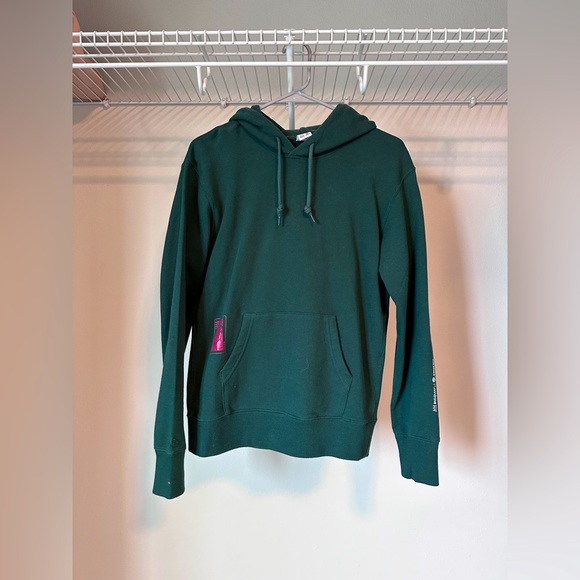Uniqlo | Tops | Uniqlo X Basquiat Green Joker Hoodie | Poshmark